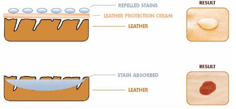 Leather Protection - Protective Barrier