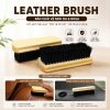 Bàn chải vệ sinh ghế da ô tô và ghế sofa mềm mại an toàn - Leather Brush New 1
